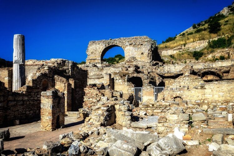 Руины борделя в Эфесе 1